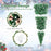 7.5 Feet Pre-Lit Snowy Upside Down Christmas Tree 1100 Tips