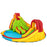 Kid's Inflatable Water Slide Bounce House with Climbing Wall and Pool Without Blower