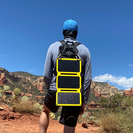 SunJack 15 Watt ETFE Foldable Portable Solar Panel Charger