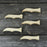 Set of 5 Ash Wood Knife Handles
