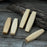 Set of 5 Replacement Wooden Handles for Knives and Drawknives