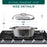 Oval Dutch Oven with Lid - 8 Quart (13 Inch)