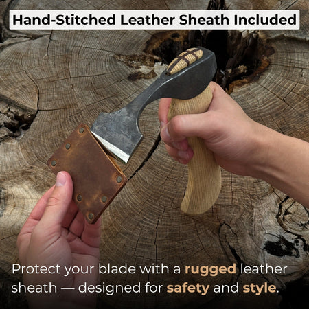 Small Adze with Straight (Flat) Blade, 5.5 cm (2.2 in)