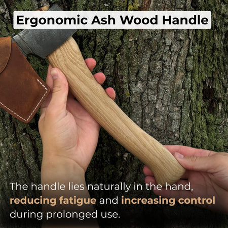 Small Carving Axe, 0.65 kg (1.43 lb)