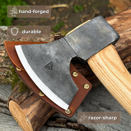 Small Carving Axe, 0.65 kg (1.43 lb)