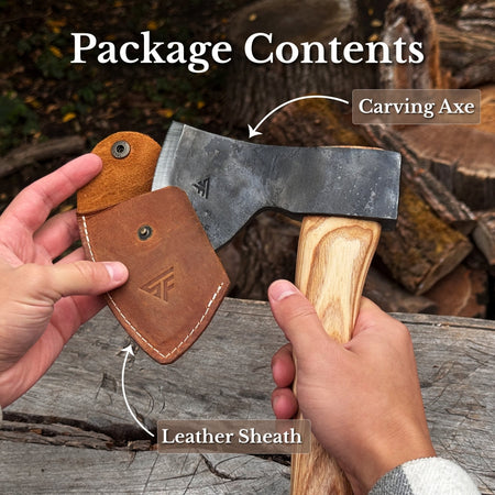 Small Carving Axe, 0.7 kg (1.54 lb)