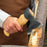 Small Carving Axe with Leather Sheath, 0.47 kg (1 lb)