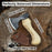 Small Carving Axe with Leather Sheath, 0.47 kg (1 lb)