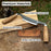 Small Curved Drawknife (Push/Pull), 10.5 cm (4.13 inches)