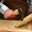 Small Kuksa Adze with Deep Curved (Round) Blade, 4.5 cm (1.8 in)