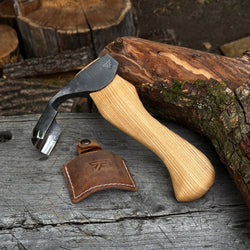 Small Kuksa Adze with Deep Curved (Round) Blade, 4.5 cm (1.8 in)