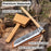 Splitting Froe with Wooden Mallet