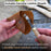 Spoon Carving Hook Knife, ⌀3 cm (1.2 inches) with Leather Case