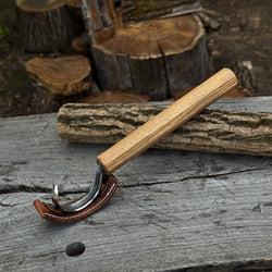 Spoon Carving Hook Knife – Large Radius Curve 5.5 cm (2.17 inches)