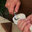 Spoon Carving Hook Knife with Leather Sheath, 3.5 cm (1.38 inches)