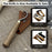 Spoon Carving Hook Knife with Leather Sheath, 3.5 cm (1.38 inches)
