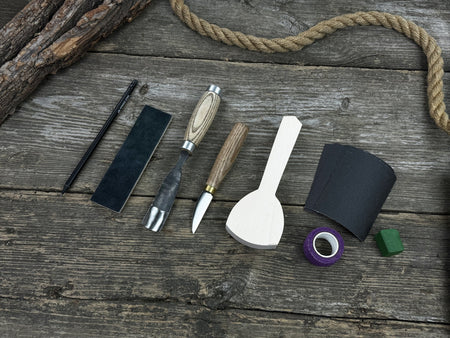 Spoon Carving Kit – All-in-One Whittling Starter Set for Beginners, Adults & Kids