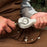 Spoon Carving Scorp (Round) Knife, ⌀3 cm (1.2 inches) with Leather Case