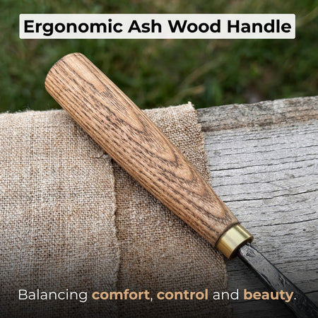 Straight Carving Gouge – 12 mm (0.47 inches)