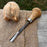 Straight Carving Gouge with Palm Handle, 5 - 12 mm (0.20 - 0.47 inches)