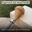 Straight Carving Gouge with Palm Handle, 5 - 12 mm (0.20 - 0.47 inches)