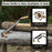 Straight Drawknife, 26 cm (10.2 inches) Cutting Edge