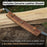 Straight Drawknife, 26 cm (10.2 inches) Cutting Edge