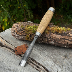 Straight Gouge (Rounded Chisel), 10-45 mm / 0.4-1.8 in