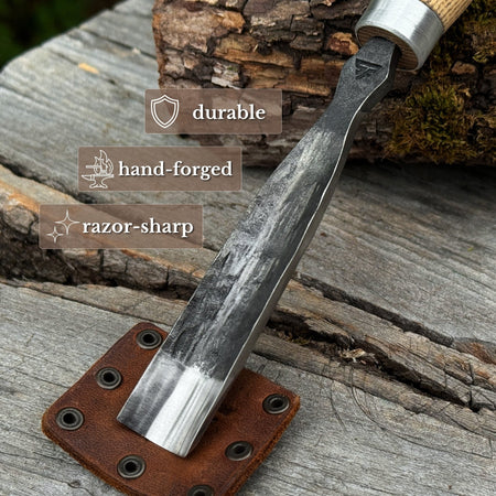 Straight Gouge (Rounded Chisel), 10-45 mm / 0.4-1.8 in
