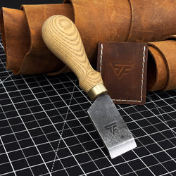 Straight Leather Skiving Knife, 3 cm (1.18 inches)