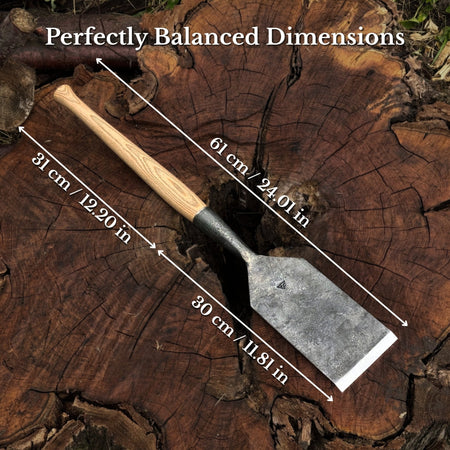 Timber Framing Sliсk Chisel, 20 - 100 mm (0.8 - 3.9 inches)