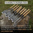 Timber Slick Chisel for Woodworking – 20 to 100 mm (0.8–3.9 Inches)