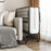 Twin Size Folding Bed with Memory Foam Mattress and Heavy-duty Metal Frame