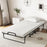 Cot Size Folding Bed with Memory Foam Mattress and Pillow