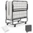 Cot Size Folding Bed with Memory Foam Mattress and Pillow