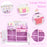 Kids Wooden Kitchen Toy Strawberry Pretend Cooking Playset