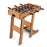 Space Saving Table Football with Durable Handle and 2 Footballs