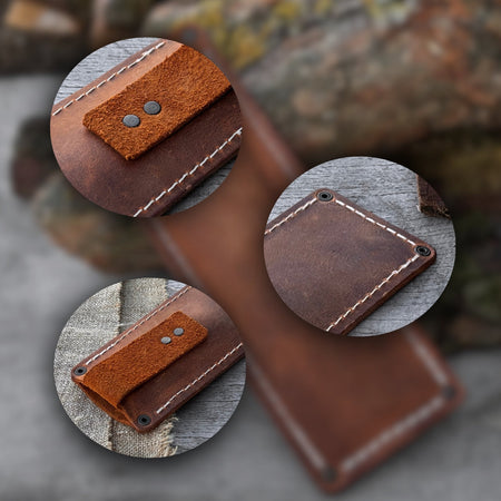 Universal Leather Sheath for Small Knives