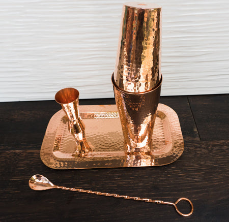 Copper Barman's Set Up