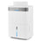 96 Pints Dehumidifier with 24H Timer and 3-Color Indicator-White
