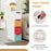 4-Drawer Rolling Organizer Unit Narrow Storage Cabinet with Built-In Wheels for Small Space-Colorful