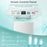 Electric Laundry Dryer and Full-Automatic Washing Machine Combo