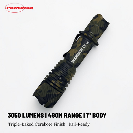 Warrior GEN5 Tactical Flashlight – 3,050 Lumens