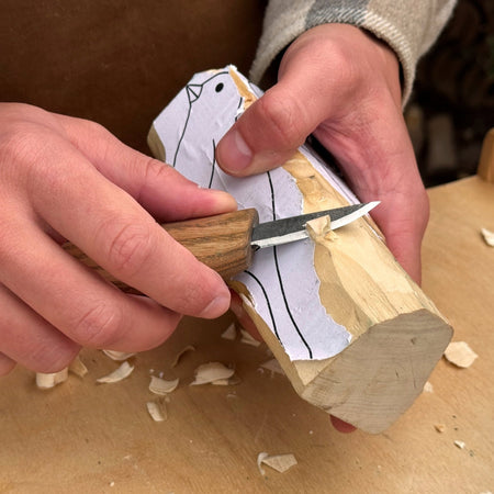 Whittling Knife for Wood Carving, 4.5 cm (1.77 inches)
