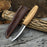 Whittling Sloyd Knife with Leather Sheath, 10 cm (3.94 inches)