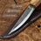 Whittling Sloyd Knife with Leather Sheath, 10 cm (3.94 inches)