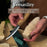 Whittling Sloyd Knife with Leather Sheath, 10 cm (3.94 inches)