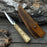 Whittling Sloyd Knife with Leather Sheath, 7.5 cm (2.95 inches)
