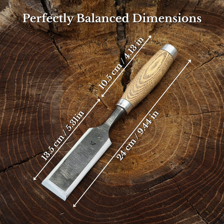 Wood Carving Chisel, 10 - 50 mm (0.39 - 1.97 inches)