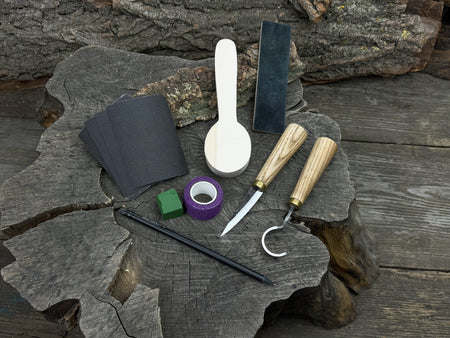 Wood Whittling Kit For Beginners – Spoon Carving Edition